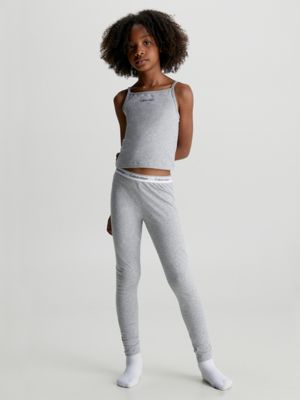 Calvin Klein girls 2 Pieces Sweater Leggings Set