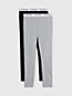 light grey heather/pvhblack 2er-pack mädchen-leggings - modern cotton für maedchen - calvin klein