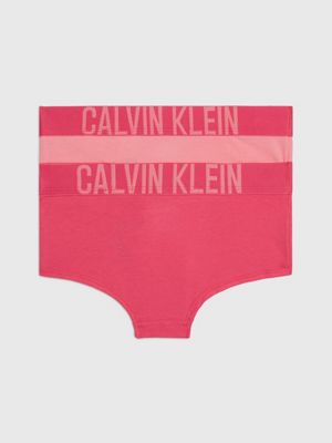 2 Pack Girls Hipster Panties - Intense Power Calvin Klein