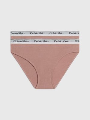 2 Pack Girls Bikini Briefs - Modern Cotton Calvin Klein®