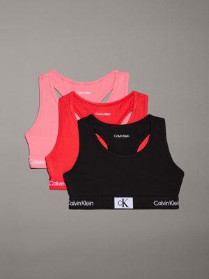 Calvin klein sports bra 3 pack hotsell