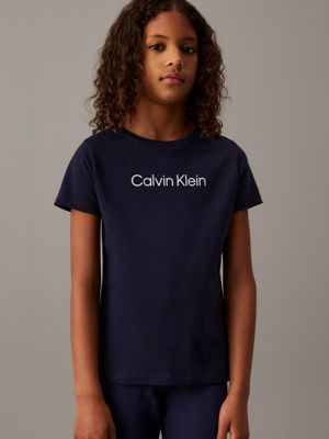 2 Pack Girls T shirts Modern Cotton Calvin Klein G80G8007220UB