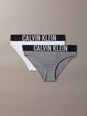 multi 2 pack girls bikini briefs - intense power for girls calvin klein jeans
