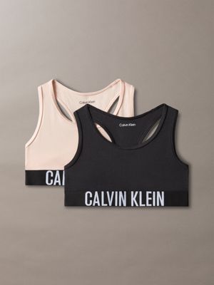 brassière ragazza in confezione da 2 - intense power multi da bambine calvin klein jeans