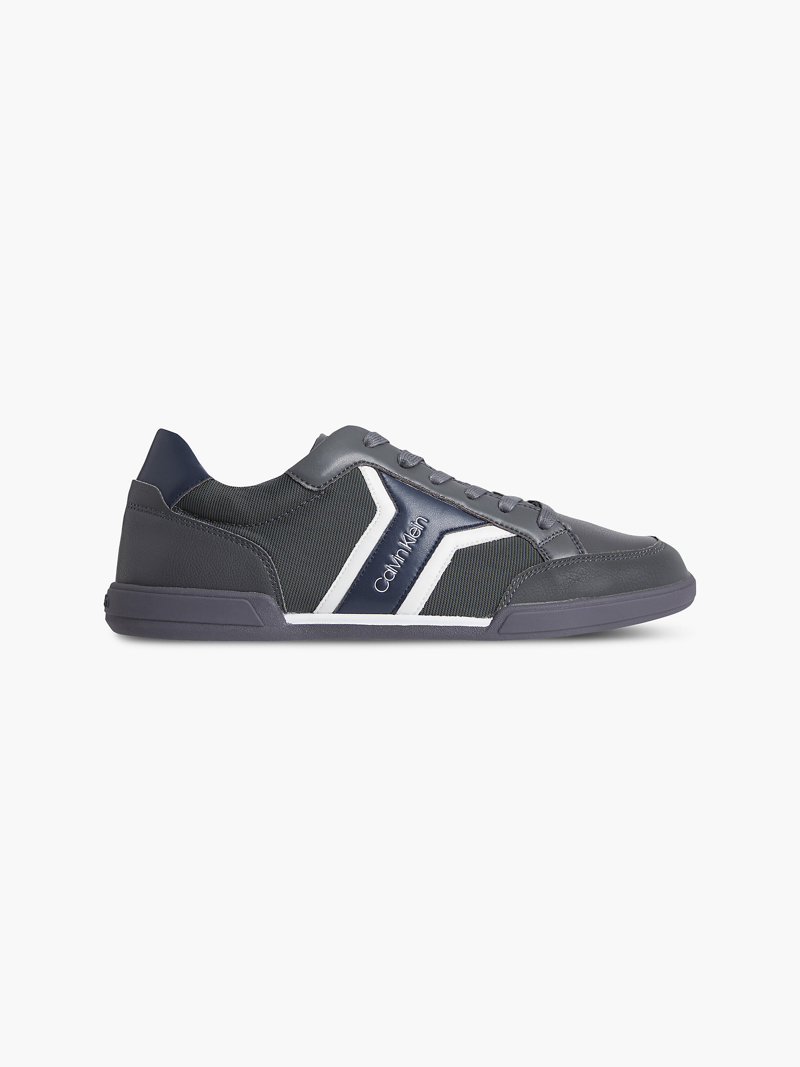 Charcoal/navy Recycled Trainers undefined men Calvin Klein