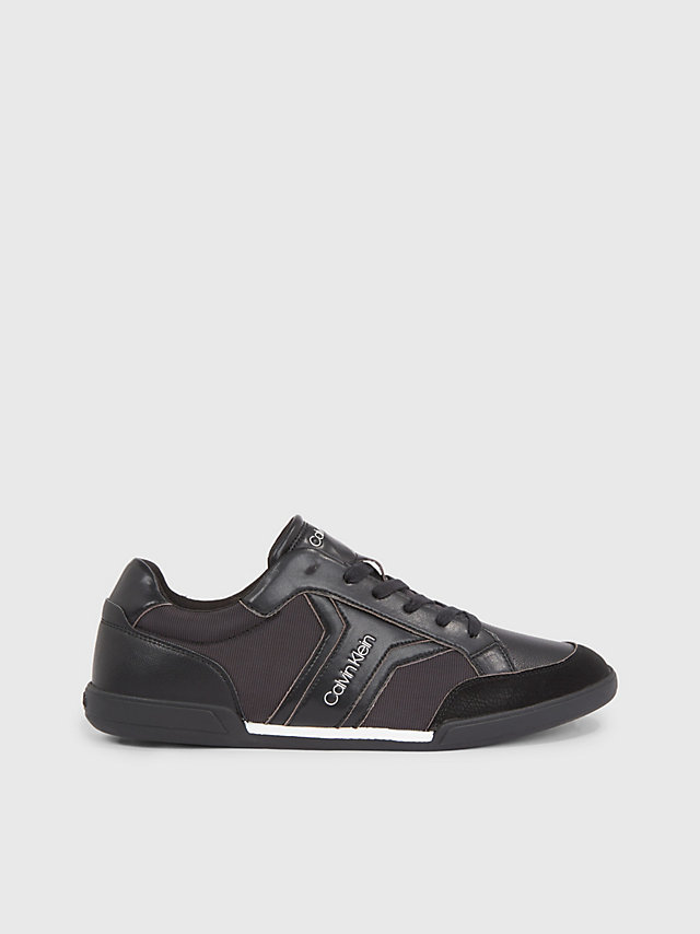 CK Black Recycled Trainers undefined men Calvin Klein
