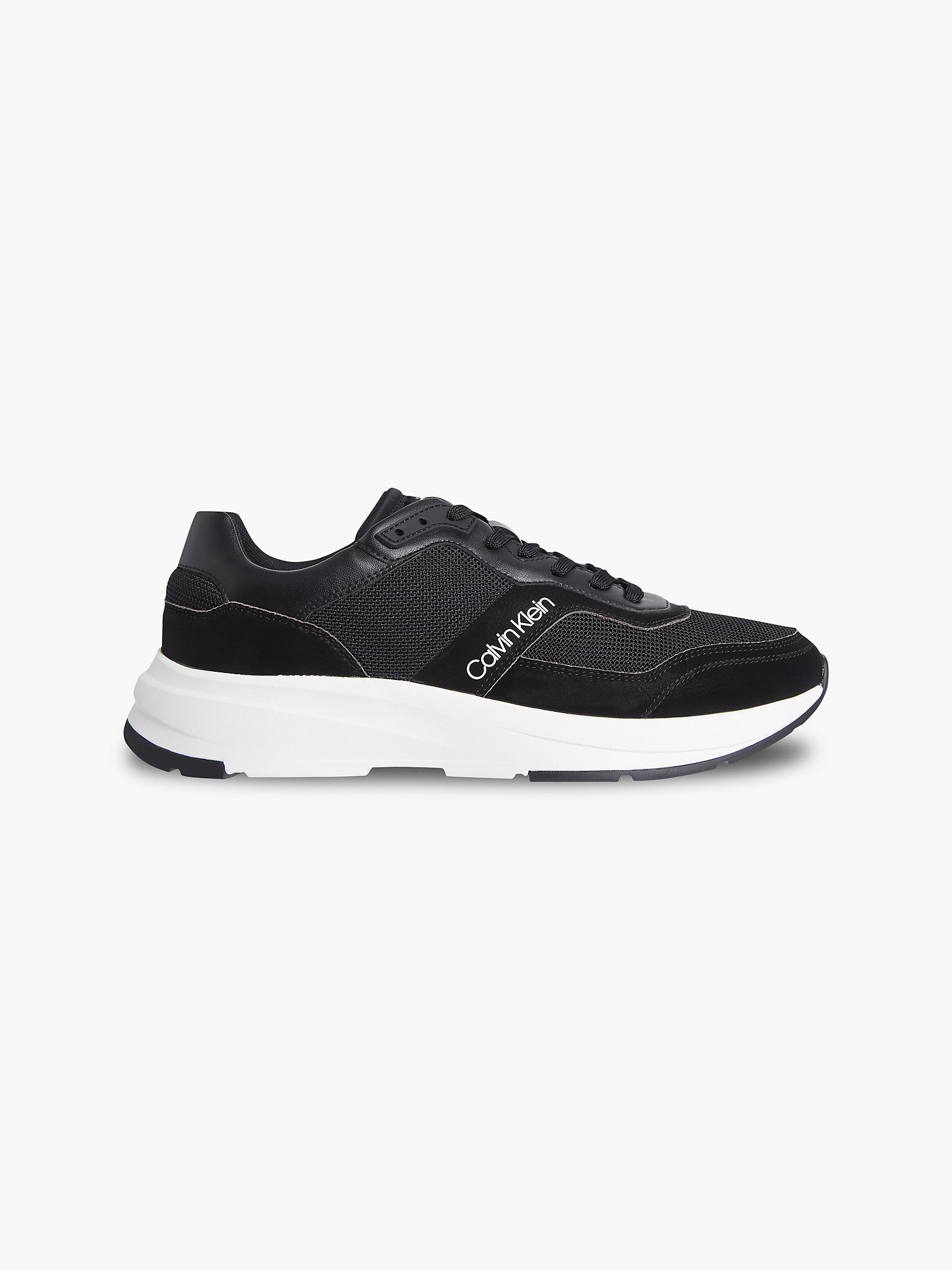 CK Black Recycled Trainers undefined men Calvin Klein