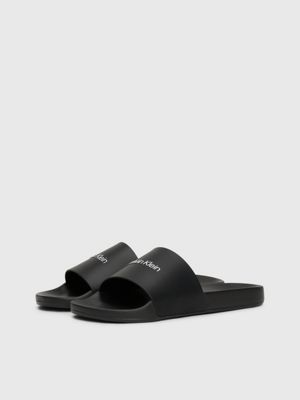 Black calvin shop klein sliders