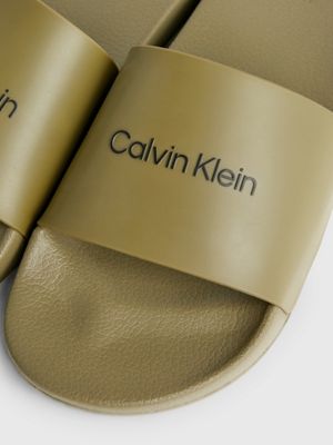 delta green logo sliders for men calvin klein