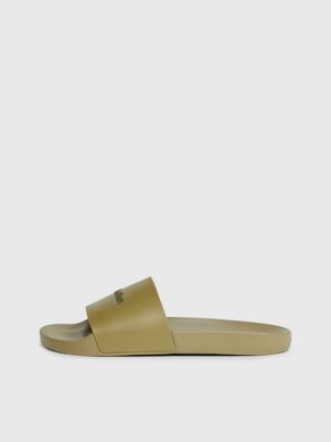 delta green logo sliders for men calvin klein