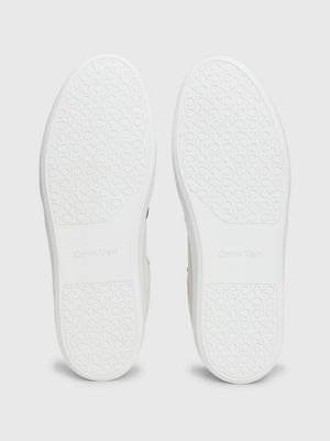 Calvin klein trainers hot sale mens white