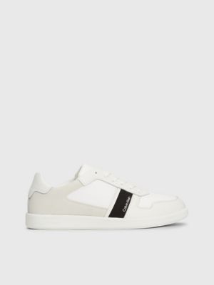 skille sig ud kim Som Leather Trainers Calvin Klein® | HM0HM0049101S