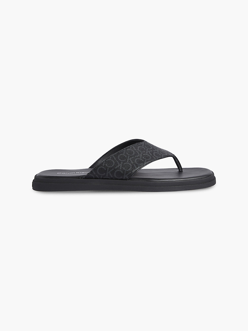 BLACK MONO Recycelte Flip-Flops Mit Logo undefined Herren Calvin Klein