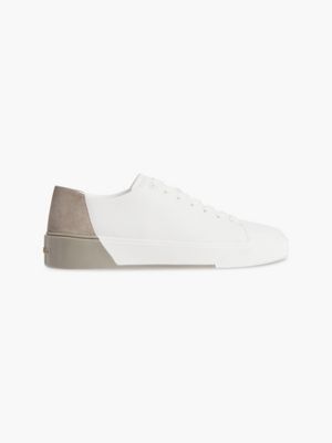sneaker in pelle  da uomini calvin klein
