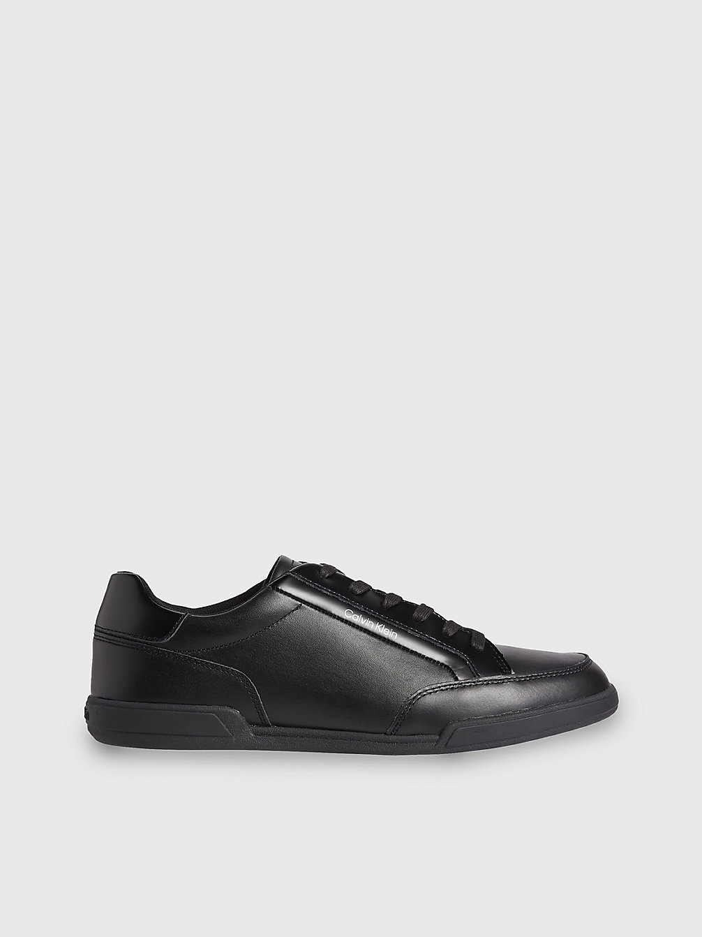 TRIPLE BLACK Leren Sneakers undefined heren Calvin Klein