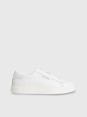  leren sneakers voor heren - calvin klein
