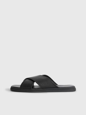 Leather Sandals Calvin Klein® | HM0HM00950BEH