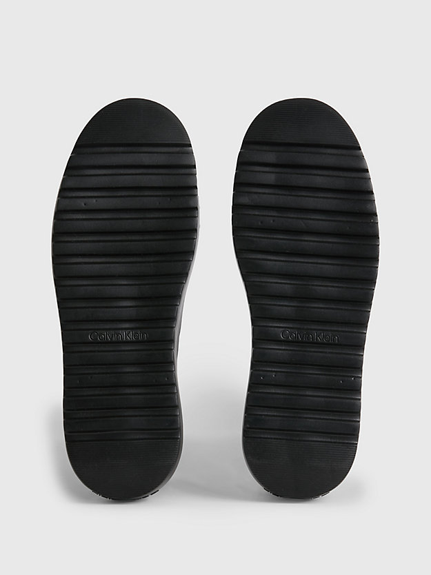ck black moulded sandals for men calvin klein