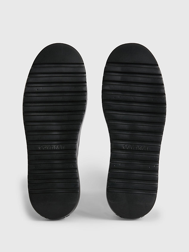 black geformte sandalen für herren - calvin klein