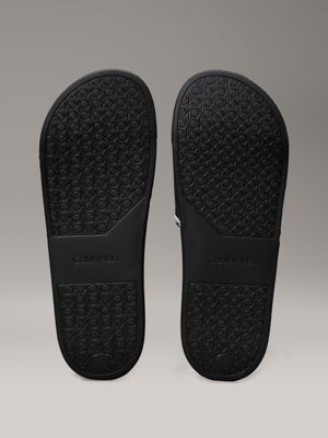 ck black logo sliders for men calvin klein