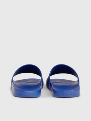 delta blue logo sliders for men calvin klein