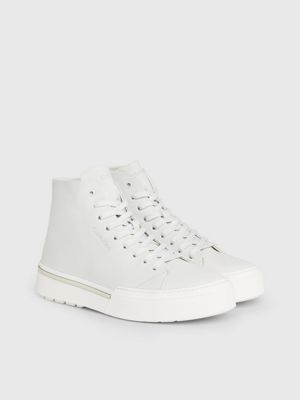 Leather High-Top Trainers Calvin Klein® | HM0HM01165YBJ