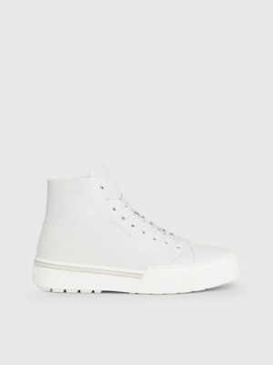 Leather High-Top Trainers Calvin Klein® | HM0HM01165YBJ