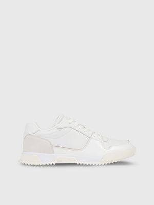 calvin klein maya trainers white