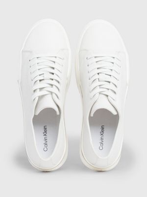 Calvin klein outlet leren sneakers