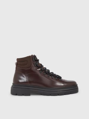 Calvin klein best sale alden leather boot