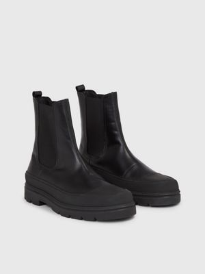 Leather Chelsea Boots Calvin Klein® | HM0HM01215BEH