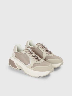 Calvin klein jeans chunky sneakers aus leder on sale