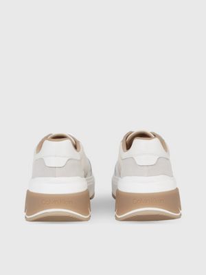 Calvin klein discount leren chunky sneakers