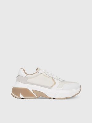 Calvin klein leather sale chunky sneakers