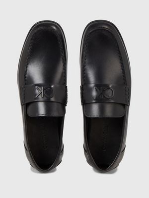 Calvin klein bartley sale diamond leather loafers