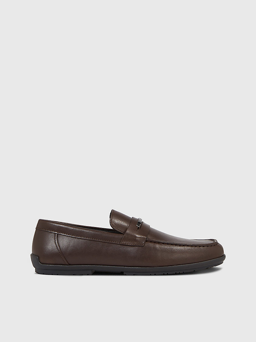 Leather Loafers Calvin Klein® | HM0HM01263GUB