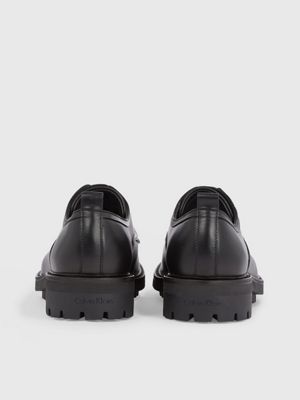 Calvin klein men's outlet leather shoes