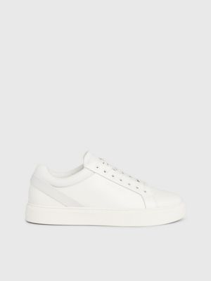 Mens pure deals white trainers