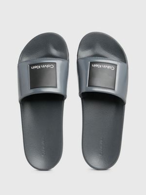 iron gate logo sliders for men calvin klein