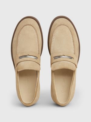 Calvin klein suede loafers hot sale womens