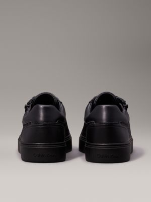 Leder-Sneakers mit Logo Calvin Klein® | HM0HM014960GT
