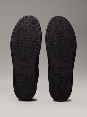 Leder-Sneakers mit Logo Calvin Klein® | HM0HM014960GT