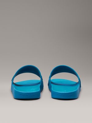 teal shadow logo sliders for men calvin klein