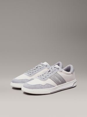 light grey/granite road trainers for men calvin klein