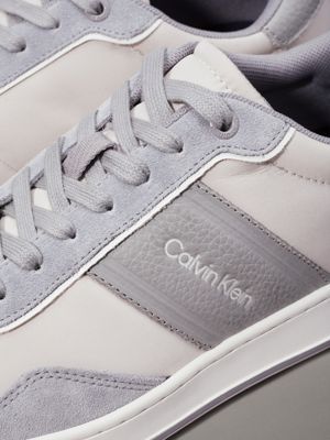 light grey/granite road trainers for men calvin klein