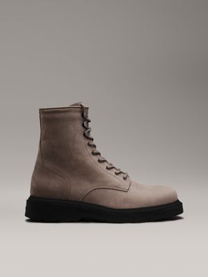 Calvin klein grey boots hotsell