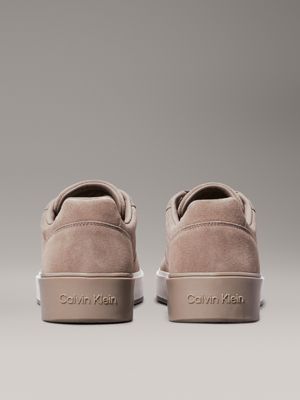 brindle suede trainers for men calvin klein