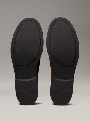 mole suede loafers for men calvin klein