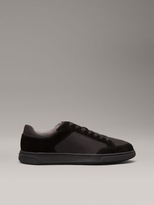 black trainers for men calvin klein