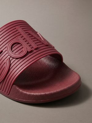 rhubarb nemo - voorgevormde sliders met embleemlogo voor heren - calvin klein